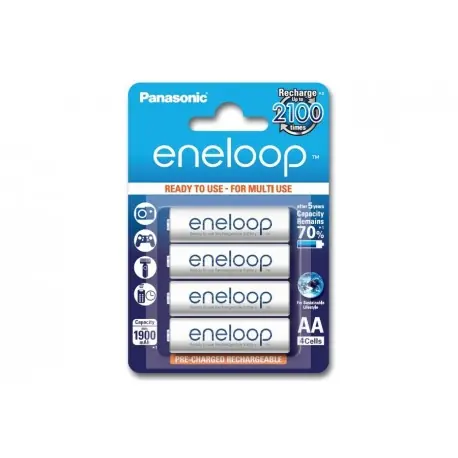 Favorito De Clientes Sanyo EneloopBateria AA Recargable2100 mAh (4 Unidades)