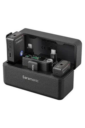 SaramonicKit ULTRA BLACK Lavalier Directo De Fábrica