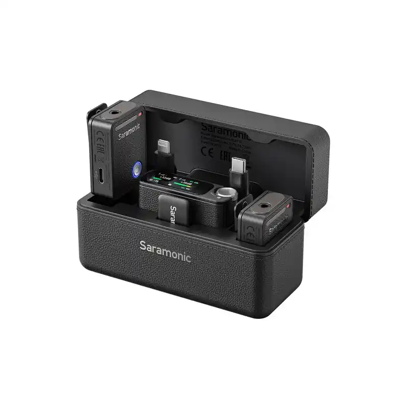 SaramonicKit ULTRA BLACK Lavalier Directo De Fábrica