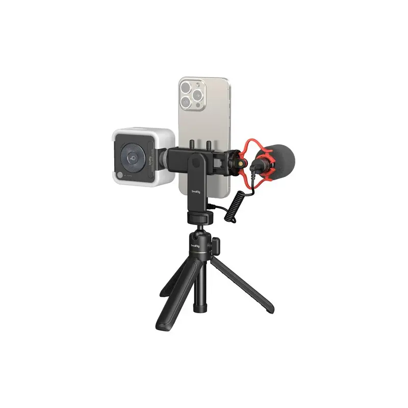 Garantía De Devolución De Dinero SmallRig Kit de tripode para Vlog con smartphone VK-50 (Version Avanzada)