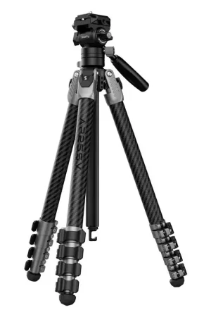 Garantía De Devolución De Dinero SmallRig Tripode de video portatil en fibra de carbono AP255Pro