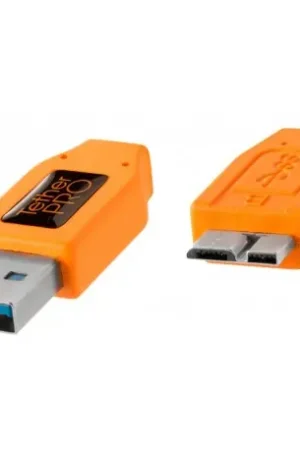 Promoción Exclusiva TetherPro USB 3.0 macho a Micro-B Naranja