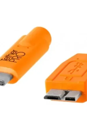 Últimas Unidades TetherPro USB-C a 3.0 Micro-B Naranja