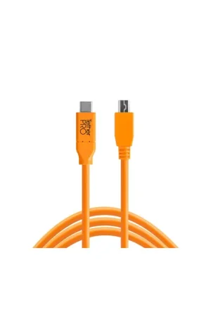 Precio Económico TetherPro USB-C To Mini-B-5-PIN Naranja