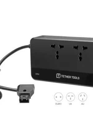 TetherTools Adaptador D-Tap a Corriente Alterna ONsite 220V Marca Reconocida