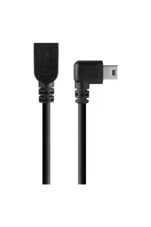 TetherTools Cable Mini USB en angulo izquierdo 5 pines TetherPro 30 Centimetros Directo De Fábrica