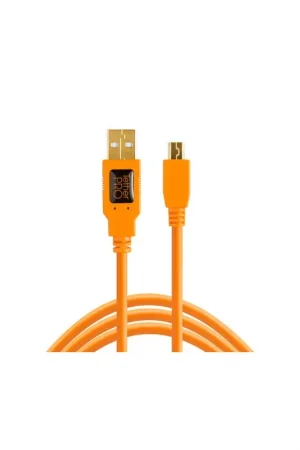 Certificado TetherTools USB 2.0 a Mini USB TetherPro 5 Pines 30 Centimetros