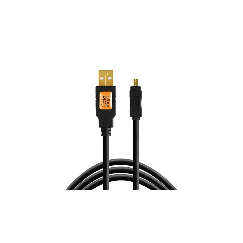 Última Oportunidad TetherTools USB 2.0 a Mini USB TetherPro 8 Pines 30 Centimetros