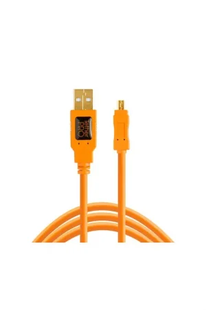 Devolución Gratuita TetherTools USB 2.0 a Mini USB TetherPro 8 Pines 4.6 Metros