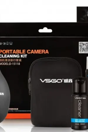 VSGO Kit de viaje para limpieza de lentes rojos Más Vendido