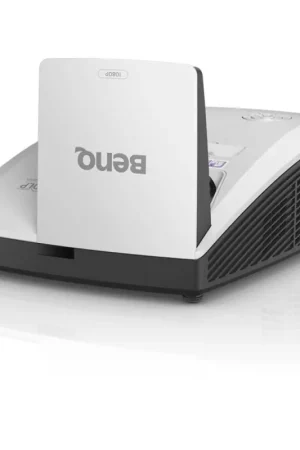 Marca Reconocida BenQ - MH856UST+ Proyector de alcance ultracorto 3500 lúmenes ANSI DLP 1080p (1920x1080) 3D Negro, Blanco