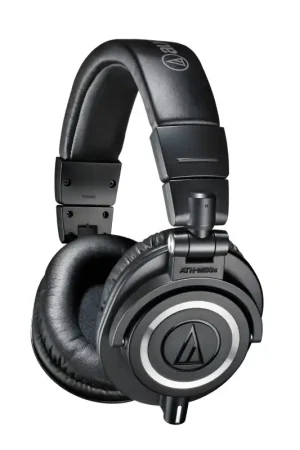 Audio-Technica - ATH-M50X auricular y casco Auriculares Alámbrico Diadema Música Negro Alta Calidad