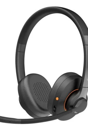 Precio Rebajado Axtel - Pro BT duo Auriculares Inalámbrico Diadema Oficina/Centro de llamadas USB Tipo C Bluetooth Negro, Naranja