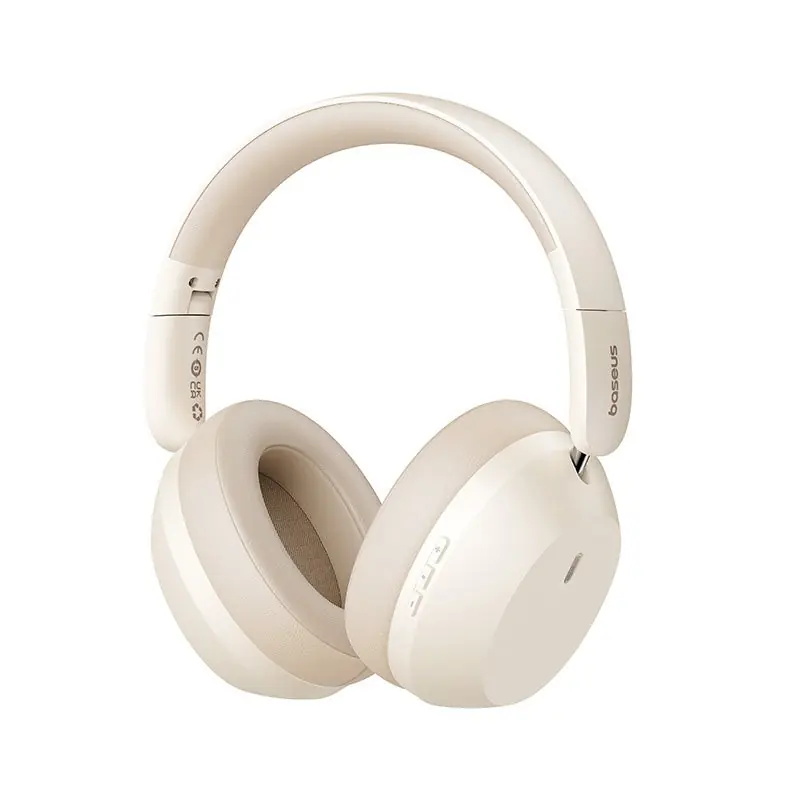 Barato Baseus - Bass 35 Max Auriculares Inalámbrico Diadema Llamadas/Música USB Tipo C Bluetooth Blanco