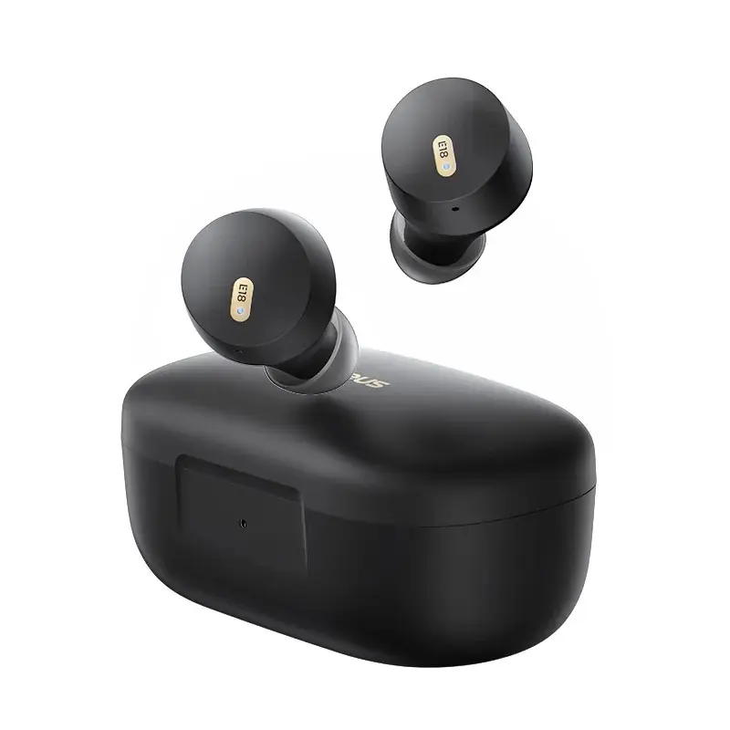 Baseus - E18 Auriculares Inalámbrico Dentro de oído Llamadas/Música USB Tipo C Bluetooth Negro Última Versión