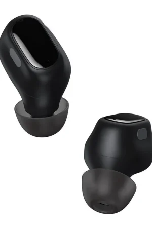 Baseus - WM01 Auriculares Inalámbrico Dentro de oído Llamadas/Música USB Tipo C Bluetooth Negro Imprescindible (Must-Have)