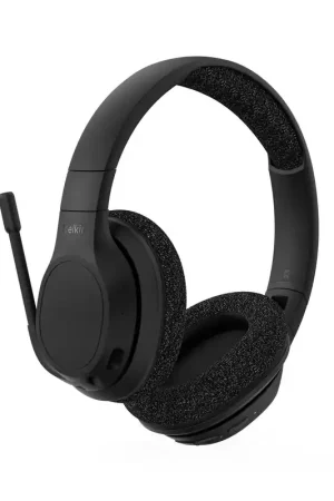 Belkin - SoundForm Adapt Auriculares Inalámbrico y alámbrico Diadema Llamadas/Música USB Tipo C Bluetooth Negro Solo Por Tiempo Limitado