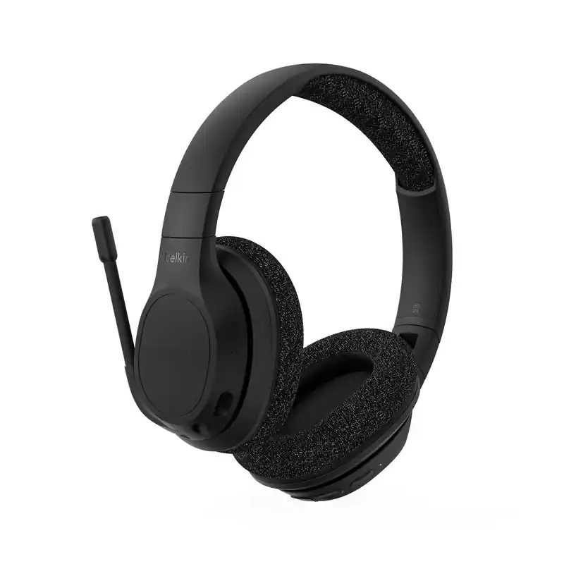 Belkin - SoundForm Adapt Auriculares Inalámbrico y alámbrico Diadema Llamadas/Música USB Tipo C Bluetooth Negro Solo Por Tiempo Limitado