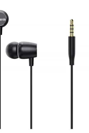 Aiwa - ESTM-20BK auricular y casco Auriculares Alámbrico Dentro de oído Llamadas/Música/Deporte/Uso diario Negro Garantía De Devolución De Dinero