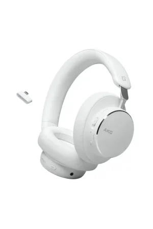 Última Oportunidad AKG - N9 Hybrid Auriculares Inalámbrico y alámbrico Diadema Llamadas/Música Bluetooth Blanco