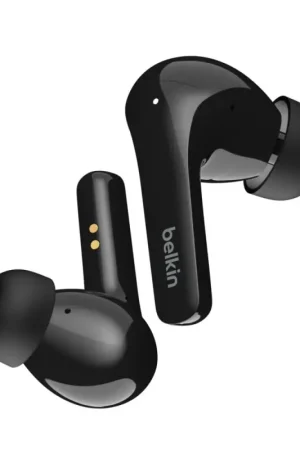 Belkin - SOUNDFORM Flow Auriculares Inalámbrico Dentro de oído Llamadas/Música USB Tipo C Bluetooth Negro Precio Bajo