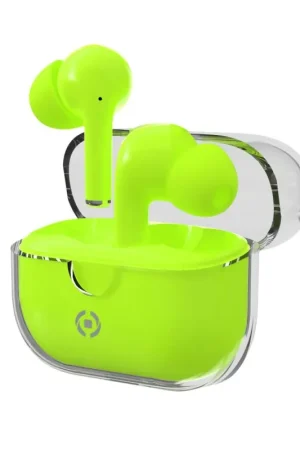 Celly - CLEAR Auriculares True Wireless Stereo (TWS) Dentro de oído Llamadas/Música USB Tipo C Bluetooth Verde Económico