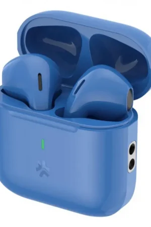 A Buen Precio Celly - COMPACT Auriculares True Wireless Stereo (TWS) Dentro de oído Llamadas/Música USB Tipo C Bluetooth Azul