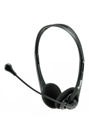 Última Oportunidad Equip - 245304 auricular y casco Auriculares Alámbrico Diadema Oficina/Centro de llamadas Negro