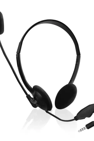 Precio Económico Ewent - EW3567 auricular y casco Auriculares Alámbrico Diadema Llamadas/Música Negro