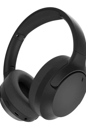 Última Oportunidad Gembird - GMB Audio BHP-ANC-01 auricular y casco Auriculares Inalámbrico y alámbrico Diadema Música USB Tipo C Bluetooth Negro