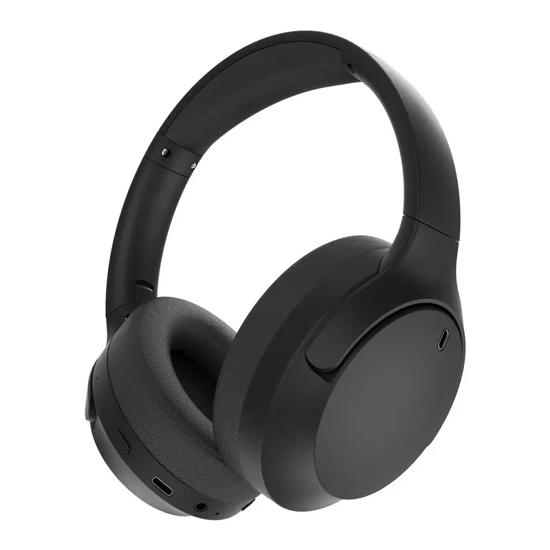 Última Oportunidad Gembird - GMB Audio BHP-ANC-01 auricular y casco Auriculares Inalámbrico y alámbrico Diadema Música USB Tipo C Bluetooth Negro