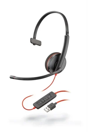 Stock Limitado HP Poly - Blackwire 3210 Auriculares Alámbrico Diadema Llamadas/Música USB tipo A Negro