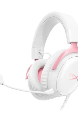 Certificado HyperX - Cloud III - Auriculares gaming (blancos/rosas)