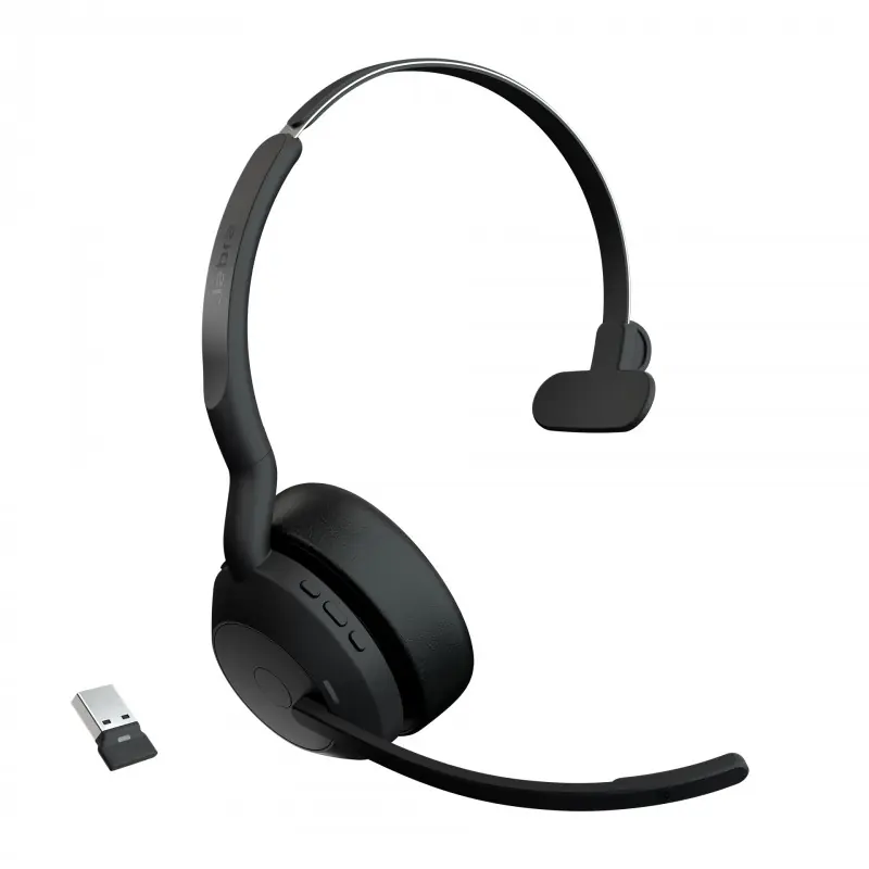 Precio Reducido Jabra - Evolve2 55 Auriculares Inalámbrico Diadema Oficina/Centro de llamadas USB Tipo C Bluetooth Base de carga - 25599-889-999