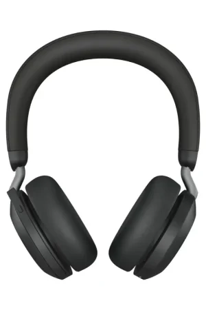 Certificado Jabra - Evolve2 75 Auriculares Inalámbrico Diadema Oficina/Centro de llamadas USB Tipo C Bluetooth Base de carga Negro