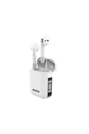 A Buen Precio Kodak - 30425958 auricular y casco Auriculares True Wireless Stereo (TWS) Dentro de oído Llamadas/Música Bluetooth Gris, Blanco