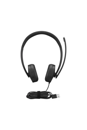 Promoción Lenovo - 4XD1P83425 auricular y casco Auriculares Alámbrico Diadema Llamadas/Música USB tipo A Negro