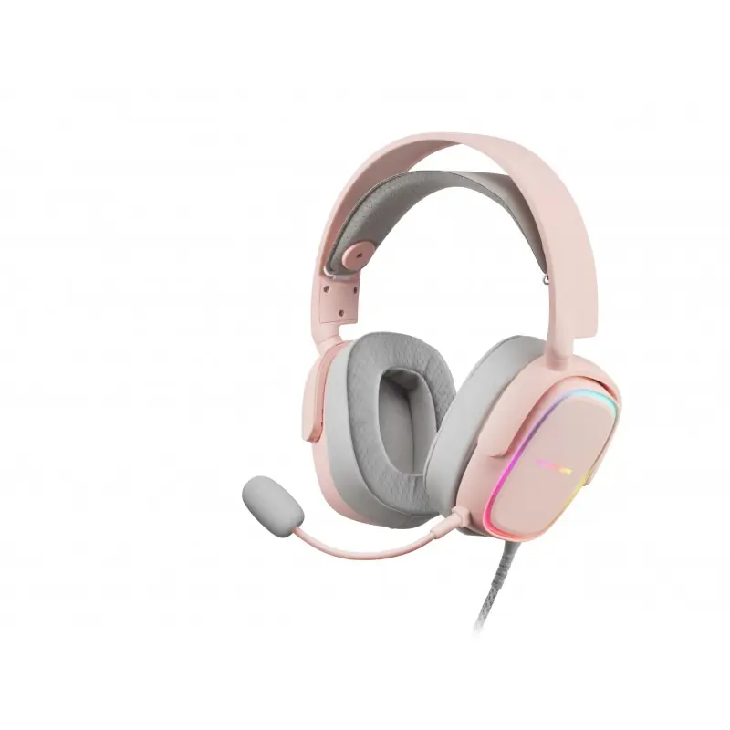 Solo Por Tiempo Limitado Mars Gaming - MHAX Rosa, Auriculares Gaming RGB, Micrófono Extraíble, HiFi, Compatibilidad Multiplataforma