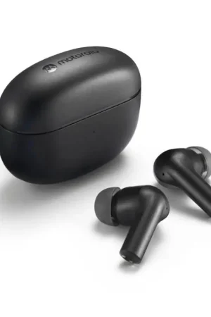 Stock Limitado Motorola - MOTOROLA MOTO BUDS 500 ANC ACTIVE HEADPHONES INALÁMBRICOS CON MICROFONO Y CANCELACIÓN DE RUIDO NEGRO