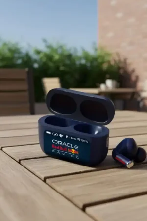 Red Bull Racing - RB-EB110 auricular y casco Auriculares True Wireless Stereo (TWS) Dentro de oído Llamadas/Música/Deporte/Uso d Alta Calidad