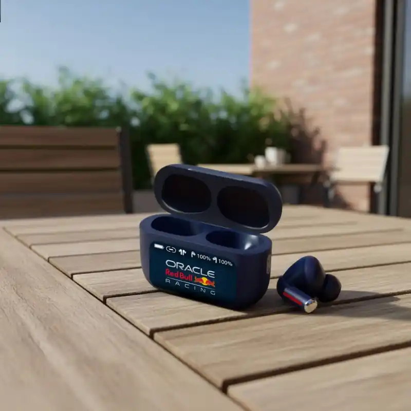 Red Bull Racing - RB-EB110 auricular y casco Auriculares True Wireless Stereo (TWS) Dentro de oído Llamadas/Música/Deporte/Uso d Alta Calidad