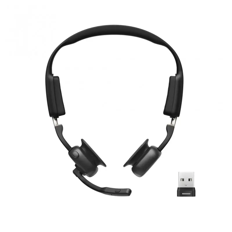 SHOKZ - C610-AA-BK auricular y casco Auriculares Inalámbrico gancho de oreja Oficina/Centro de llamadas USB tipo A Bluetooth Neg Promoción Exclusiva