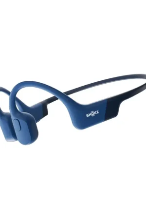 SHOKZ - OpenRun Auriculares Inalámbrico Banda para cuello Deportes Bluetooth Azul Precio Rebajado