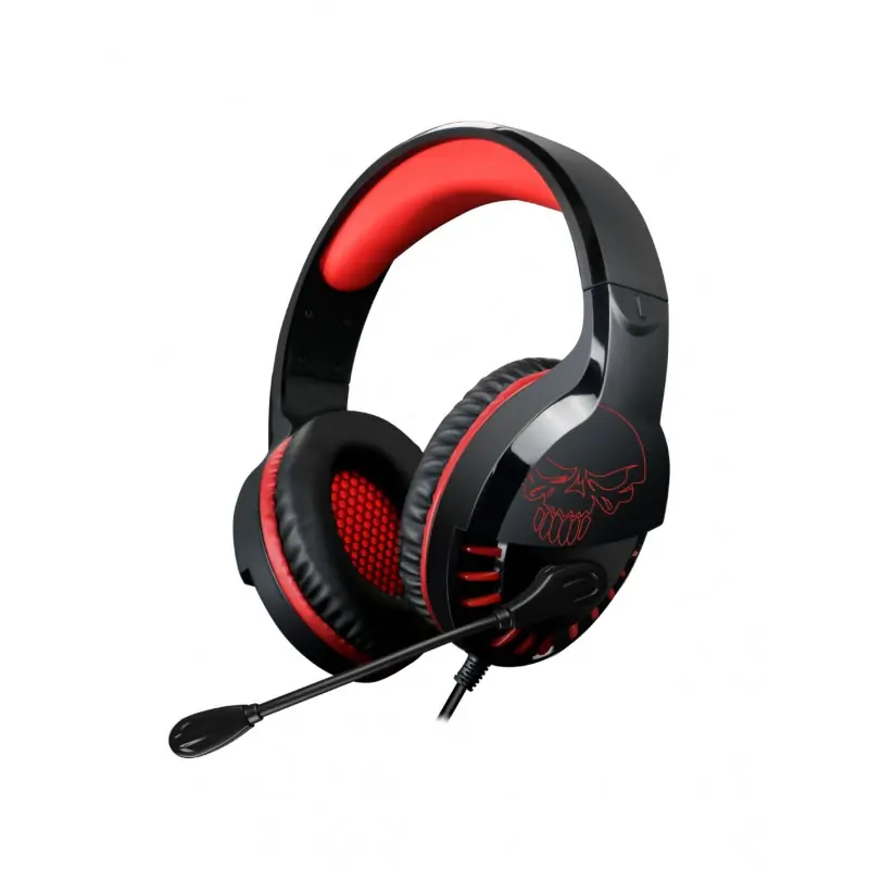 Spirit of Gamer - MIC-PH3SW2 auricular y casco Auriculares Alámbrico Diadema Llamadas/Música Negro, Rojo Disponible Ahora