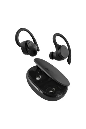 T'nB - Energy Auriculares Inalámbrico gancho de oreja Llamadas/Música/Deporte/Uso diario USB Tipo C Bluetooth Negro Bestseller