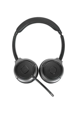 Targus - AEH104GL auricular y casco Auriculares Inalámbrico y alámbrico Diadema Llamadas/Música USB Tipo C Bluetooth Negro Más Vendido