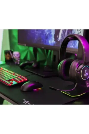 Precio Económico The G-Lab - KORP IRIDIUM Auriculares Inalámbrico y alámbrico Diadema Juego USB Tipo C Bluetooth Negro