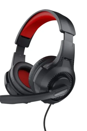 Trust - 24785 auricular y casco Auriculares Alámbrico Diadema Juego Negro, Rojo Precio De Oferta