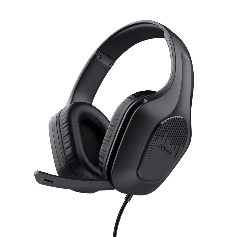 Trust - GXT 415 Zirox Auriculares Alámbrico Diadema Juego Negro Oferta Limitada