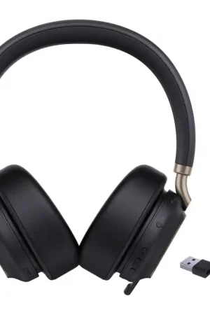 Yealink - BH76 Plus Teams USB-C/A Auriculares Inalámbrico Diadema Llamadas/Música USB Type-C / USB Type-A Bluetooth Negro Directo De Fábrica